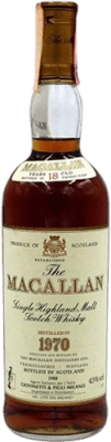 Single Malt Whisky Macallan 18 Jahre 70 cl Sammlerstück Nicht zum Verzehr Geeignet