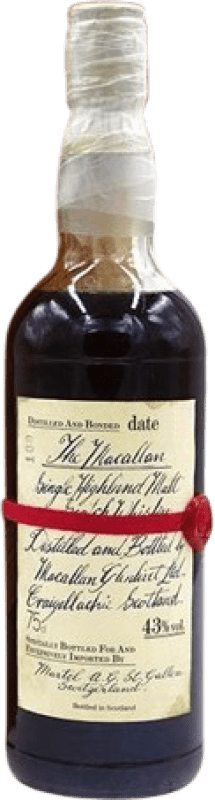 19 648,95 € Envoi gratuit | Whisky Single Malt Macallan Royaume-Uni Bouteille 70 cl Objet de Collection Non Destinée à la Consommation