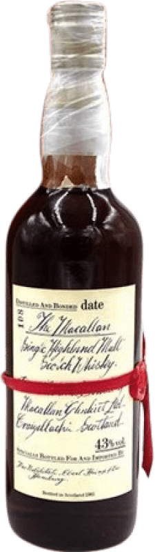 19 752,95 € Envoi gratuit | Whisky Single Malt Macallan Royaume-Uni Bouteille 70 cl Objet de Collection Non Destinée à la Consommation