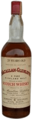 Whisky Single Malt Glenlivet at Macallan Espécime de Colecionador 25 Anos 70 cl