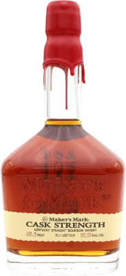 126,95 € Spedizione Gratuita | Whisky Bourbon Maker's Mark Cask Strength stati Uniti Bottiglia 70 cl