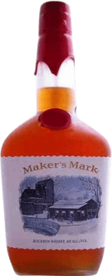 239,95 € Бесплатная доставка | Бурбон Maker's Mark Holiday Christmas Frosted Соединенные Штаты 70 cl