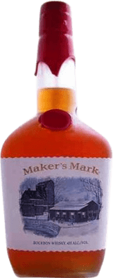 239,95 € Spedizione Gratuita | Whisky Bourbon Maker's Mark Holiday Christmas Frosted stati Uniti Bottiglia 70 cl