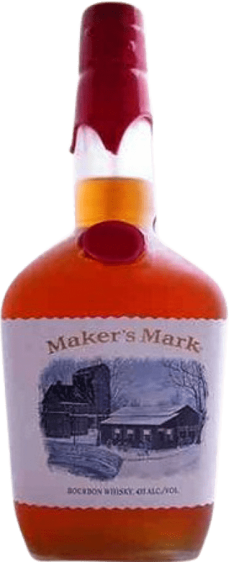 239,95 € Envío gratis | Whisky Bourbon Maker's Mark Holiday Christmas Frosted Estados Unidos 70 cl
