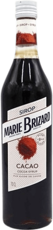14,95 € Бесплатная доставка | Сироп коктейля Marie Brizard Cacao Франция Бутылка 70 cl Без алкоголя