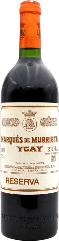 109,95 € Kostenloser Versand | Rotwein Marqués de Murrieta Reserve 1995 D.O.Ca. Rioja Spanien Flasche 75 cl