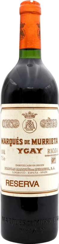 109,95 € Envoi gratuit | Vin Rouge Marqués de Murrieta Réserve 1995 D.O.Ca. Rioja Espagne 75 cl