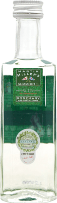 3,95 € Kostenloser Versand | Gin Martin Miller's Summerful Großbritannien Miniaturflasche 5 cl