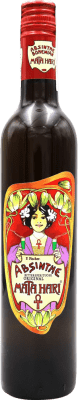 77,95 € Envío gratis | Absenta Mata Hari Estados Unidos Botella Medium 50 cl