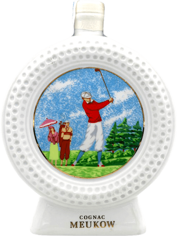 298,95 € 免费送货 | 干邑白兰地 Meukow Golf Napoleon — 拿破仑 A.O.C. Cognac 法国 瓶装 70 cl