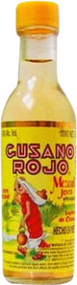 9,95 € Kostenloser Versand | Mezcal Mezcales de Gusano Rojo Mexiko Miniaturflasche 5 cl