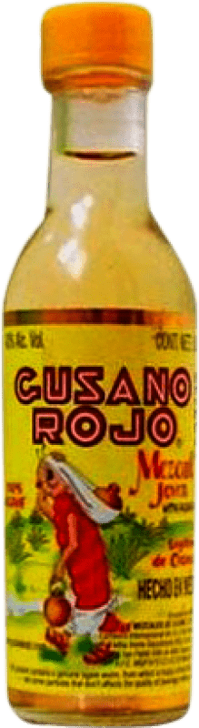 7,95 € 免费送货 | 梅斯卡尔 Mezcales de Gusano Gusano Rojo 墨西哥 小瓶装 5 cl
