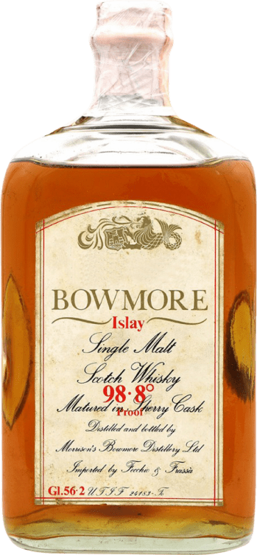 12 181,95 € Envio grátis | Whisky Single Malt Morrison's Bowmore Bicentenary 1779 1979 Espécime de Colecionador Escócia Reino Unido Garrafa 70 cl