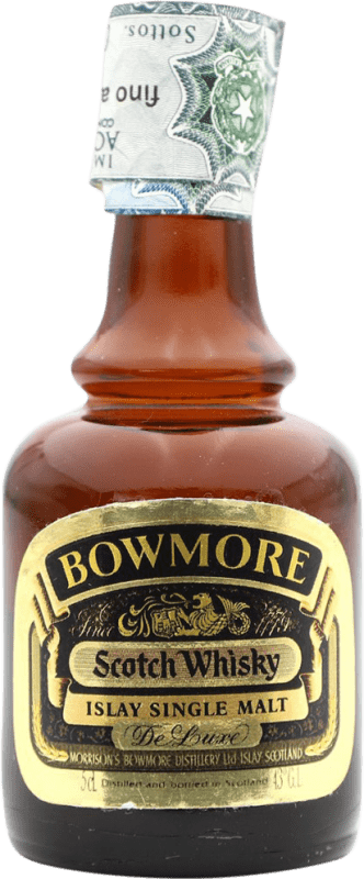 62,95 € 免费送货 | 单一麦芽威士忌 Morrison's Bowmore Luxury — 奢华 苏格兰 英国 小瓶装 5 cl 收藏品 不可食用