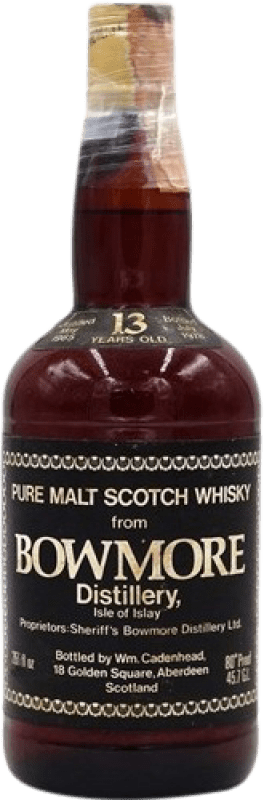 7 372,95 € Envío gratis | Whisky Single Malt Morrison's Bowmore Escocia Reino Unido 13 Años Botella 70 cl Ejemplar Coleccionista No Apto para Consumo