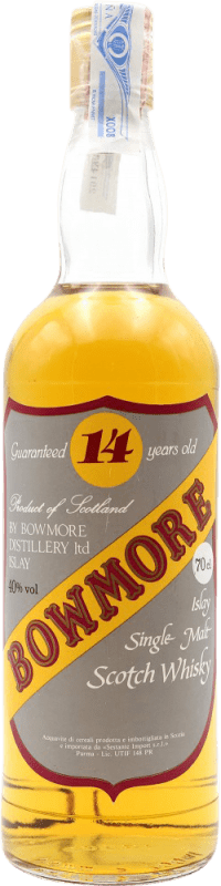 2 439,95 € Envío gratis | Whisky Single Malt Morrison's Bowmore Escocia Reino Unido 14 Años Botella 70 cl Ejemplar Coleccionista No Apto para Consumo
