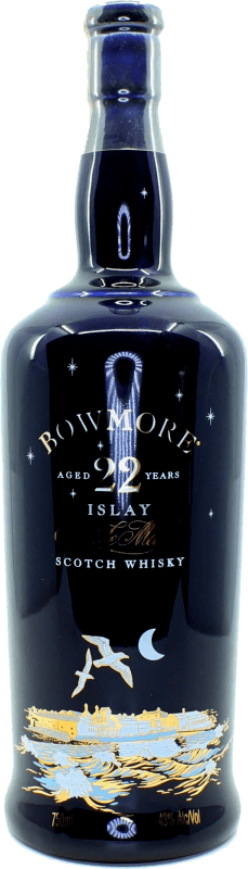 1 969,95 € Envío gratis | Whisky Single Malt Morrison's Bowmore Escocia Reino Unido 22 Años Botella 70 cl Ejemplar Coleccionista No Apto para Consumo