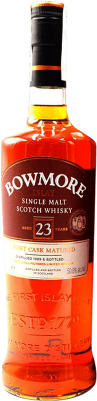 646,95 € Envío gratis | Whisky Single Malt Morrison's Bowmore Escocia Reino Unido 23 Años Botella 70 cl