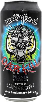 8,95 € Envío gratis | Cerveza Motörhead Overkill Suecia Lata 50 cl