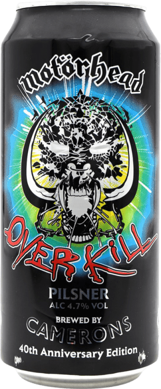 8,95 € Envoi gratuit | Bière Motörhead Overkill Pilsner Suède Canette Medium 50 cl