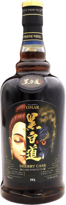 1 152,95 € 免费送货 | 威士忌单一麦芽威士忌 Nantou Omar Sherry Cask 台湾 瓶子 70 cl