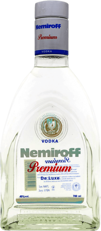 14,95 € Бесплатная доставка | Водка Nemiroff Premium de Luxe Украина бутылка 70 cl