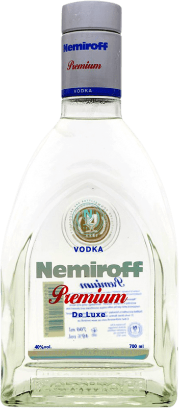 14,95 € Бесплатная доставка | Водка Nemiroff Premium — Премиум, Luxury — Роскошь Украина 70 cl