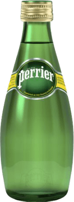 6,95 € Kostenloser Versand | 4 Einheiten Box Wasser Nestle Waters Perrier Gas Frankreich Drittel-Liter-Flasche 33 cl