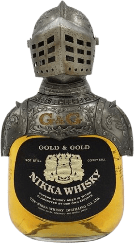 528,95 € Envoi gratuit | Whisky Single Malt Nikka Gold & Gold Knight G&G Japon Bouteille 70 cl