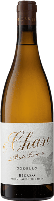 18,95 € Envío gratis | Vino Blanco O Chan D.O. Bierzo España Godello 75 cl