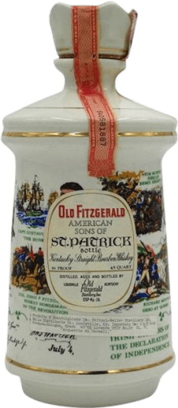 424,95 € 免费送货 | 波本威士忌 Old Fitzgerald American Sons of St. Patrick 美国 瓶子 70 cl