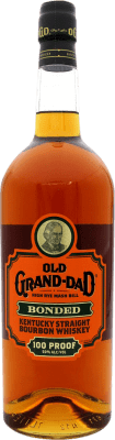 52,95 € Envío gratis | Whisky Bourbon Old Grand Dad Bonded Estados Unidos Botella 1 L
