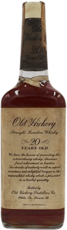 3 387,95 € Free Shipping | Whisky Bourbon Old Hickory. Collector's Specimen United States Bottle 70 cl