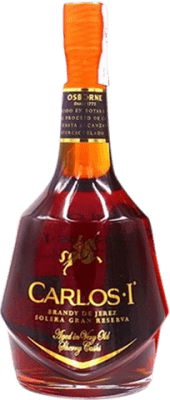 49,95 € 免费送货 | 白兰地 Osborne Carlos I Solera 大储备 西班牙 瓶子 1 L