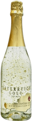 19,95 € Envío gratis | Espumoso blanco Österreich Gold A.O.C. Champagne Austria Botella 75 cl