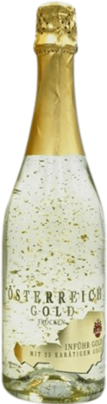 19,95 € 免费送货 | 白起泡酒 Österreich Gold A.O.C. Champagne 奥地利 瓶子 75 cl