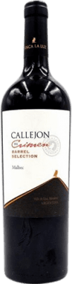 23,95 € Envío gratis | Vino tinto Pagos de Valcerracín Callejón del Crimen I.G. Valle de Uco Argentina Botella 75 cl