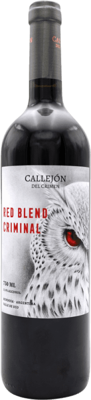 14,95 € Бесплатная доставка | Красное вино Pagos de Valcerracín Criminal Red Blend I.G. Valle de Uco Аргентина бутылка 75 cl