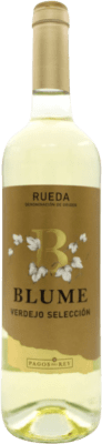 7,95 € Spedizione Gratuita | Vino bianco Pagos del Rey Blume Selección D.O. Rueda Spagna Verdejo Bottiglia 75 cl