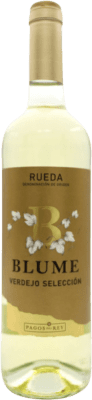 7,95 € Kostenloser Versand | Weißwein Pagos del Rey Blume Selección D.O. Rueda Spanien Verdejo Flasche 75 cl