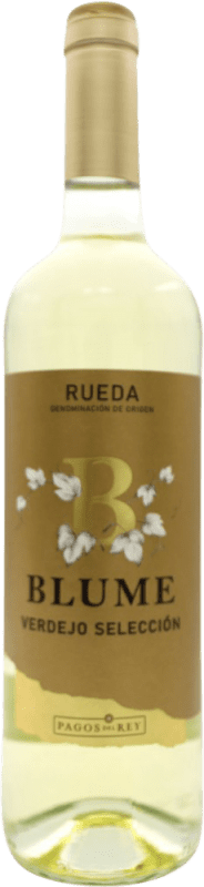 7,95 € Бесплатная доставка | Белое вино Pagos del Rey Blume Selección D.O. Rueda Испания Verdejo бутылка 75 cl