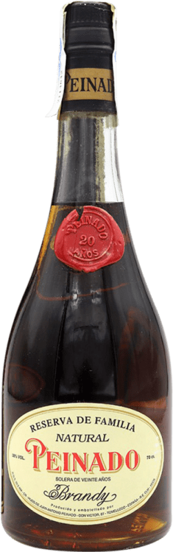 139,95 € Envio grátis | Brandy Conhaque Peinado Solera Espécime de Colecionador Espanha 20 Anos Garrafa 70 cl