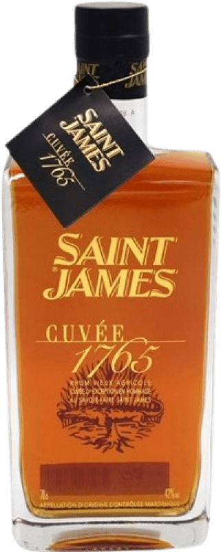 63,95 € 免费送货 | 朗姆酒 Plantations Saint James Saint James Cuvée 1765 马提尼克 瓶子 70 cl