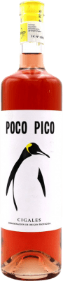 9,95 € Envío gratis | Vino rosado Poco Pico D.O. Cigales España Botella 75 cl