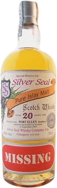 2 711,95 € Envio grátis | Whisky Single Malt Port Ellen Missing Reino Unido 20 Anos 70 cl Exemplar de colecionador Não Próprio para Consumo