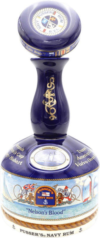 523,95 € Бесплатная доставка | Ром Pusser's Rum Yatchman Decanter Гайана бутылка 1 L