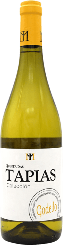 13,95 € Envío gratis | Vino Blanco Quinta das Tapias España Godello Botella 75 cl