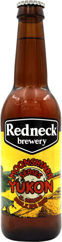 3,95 € 送料無料 | ビール Redneck Yukon IPA — India Pale Ale, Doble Malta — ダブルモルト スペイン 1/3ボトル 33 cl