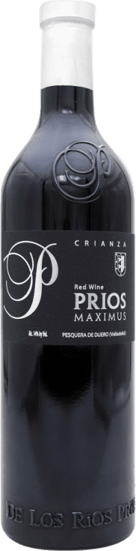 16,95 € Envío gratis | Vino Tinto Ríos Prieto Prios Maximus Crianza D.O. Ribera del Duero España 75 cl