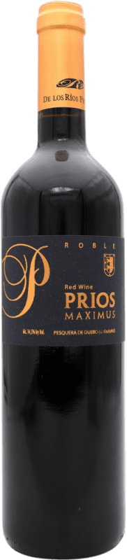10,95 € Kostenloser Versand | Rotwein Ríos Prieto Prios Maximus Eiche D.O. Ribera del Duero Spanien Flasche 75 cl